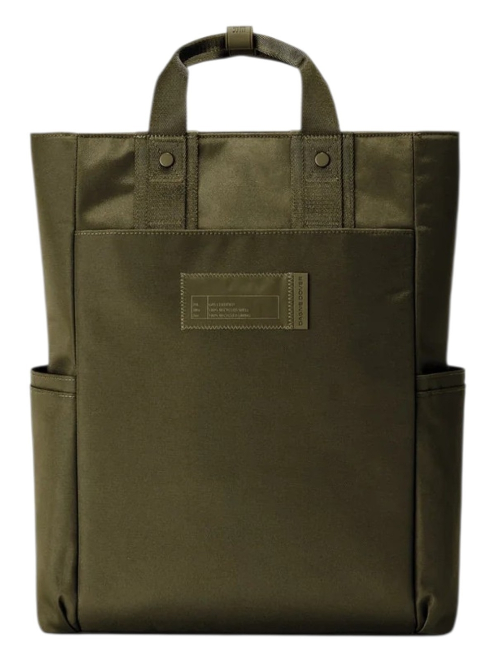 Dagne Dover Petra Convertible Tote Backpack Dark Moss Green Laptop TravelBag